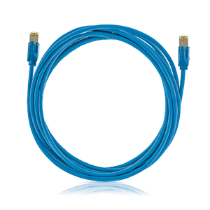 Keline, 10G patch kabel Cat.6A STP LSOH modrý KEL-C6A-P-xxx-BL
