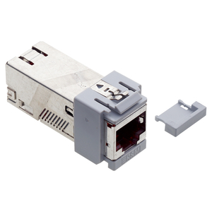 R&M, STP propojovací modul 1xRJ45/s, Cat.6A ISO Snap-in R509506