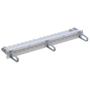 R&M, Patch panel 16xRJ45/u, Cat.5E, LSOH, 1U R305886