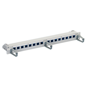 R&M, Patch panel 16xRJ45/u, Cat.6, LSOH, 1U R305888