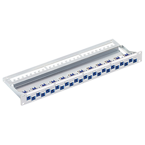 R&M, Patch panel 24xRJ45/u, Cat.6, LSOH, 1U R305117