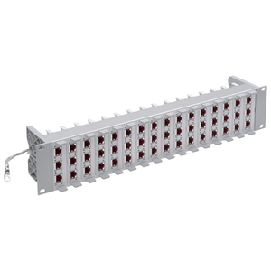 R&M, Patch panel 48xRJ45/s, Cat.6A ISO, LSOH, 2U R509886