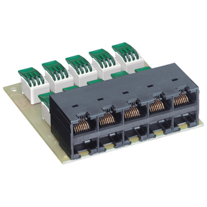 R&M, Modul 10 x RJ45/u Cat.3, zapojení 4-5, 3-6 R35116