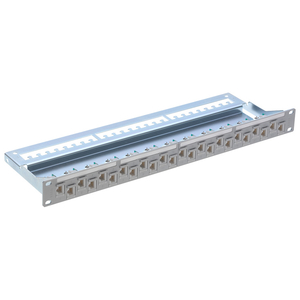 R&M, Patch panel 24xRJ45/u, Cat.5E, LSOH, 1U R305118