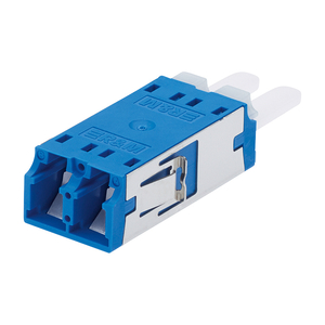 R&M, Adapter LC-Duplex PC, blue, ceramic SM, C, flangeless R820419