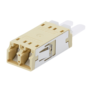 R&M, Adapter LC-Duplex PC, beige, ceramic MM, M, flangeless R820420