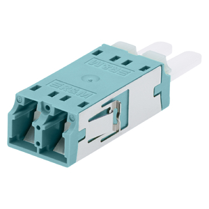 R&M, Adapter LC-Duplex PC, turquoise, ceramic MM, M, flangeless R823204