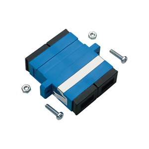 R&M, Adapter SC-Duplex PC, blue, ceramic SM, C, flangeless R821236