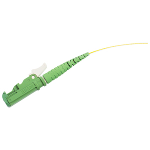 R&M, Pigtail E-2000™ APC, green/white, G.652.D green, B/1, 2.5 m R315313