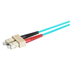 R&M, Patch Cord SC-Duplex PC - SC-Duplex PC, beige, OM4, Bm/3, F0 3.9x6.5mm, R802557, R802558, R802560