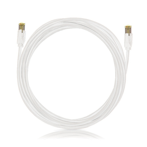 Keline, 10G patch kabel Cat.6A STP LSOH bílý