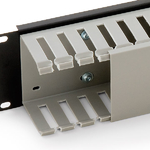 Triton, 19' vyvazovací panel 2U jednostranná plastová lišta RAB-VP-X04-A1