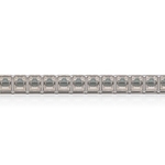 Keline, 10G HD patch panel 24xRJ45 Cat.6<sub>A</sub> ISO STP 0,5U stříbrný - beznástrojový