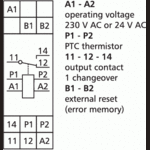 Metz, TMR-E12 with error memory, 230 V AC, 1 changeover contact