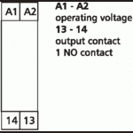 Metz, KRA-M4/1, 1 normally open contact (SPST-NO), 24 V AC/DC