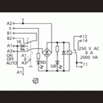 Metz, KRA-SRA-F10/21, 1 changeover contact (SPST), 24 V AC/DC