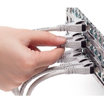 Keline, 10G HD patch kabel Cat.6A STP LSOH šedý KEL-C6A-P-xxx HD