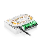 Optická zásuvka FTTH, neosazená