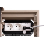 Keline, 10G patch kabel Cat.6<sub>A</sub> STP PUR šedý 