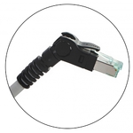 Keline, 10G patch kabel Cat.6<sub>A</sub> STP PUR šedý 