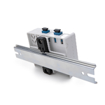 Držák na DIN lištu pro optickou zásuvku KE-FTTHB-04