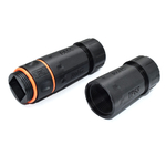 KELine, 10G spojovací box do venkovního prostředí IP68 Cat.6<sub>A</sub> ISO STP zářez/zářez AWG 22-24 - beznástrojový