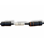 KELine, 10G spojovací box do venkovního prostředí IP68 Cat.6<sub>A</sub> ISO STP zářez/zářez AWG 22-24 - beznástrojový