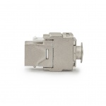 Keline, 10G keystone modul 1xRJ45 Cat.6A EA STP - beznástrojový KEJ-CEA-S-10G