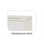 Triton, 10' rozvaděč jednodílný celoskleněné dveře RBA-xx-AS3-CAY-C1