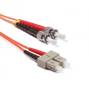 Keline, patch kabel  ST - SC  Duplex 62,5/125 OM1 P06D-STSC-