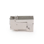 Keline, 10G HD keystone modul 1xRJ45 Cat.6A ISO STP - beznástrojový KEJ-C6A-S-HD